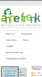 Mobile Screenshot of anne-frank-realschule-montabaur.de